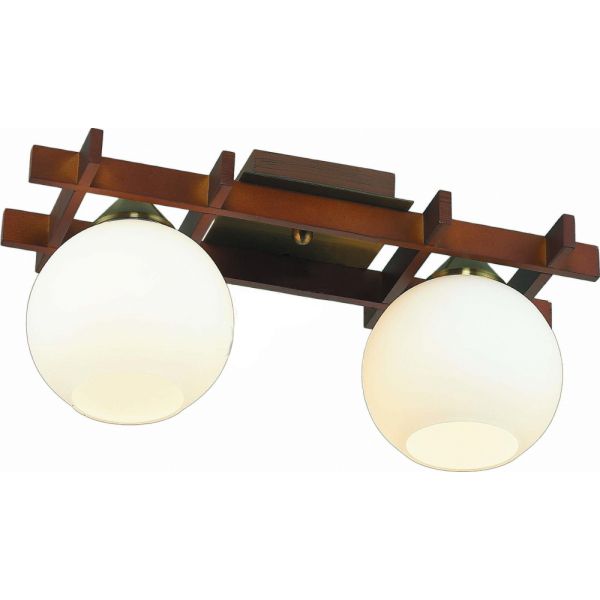 Люстра Altalusse INL-3089С-02 античная бронза/грецкий орех