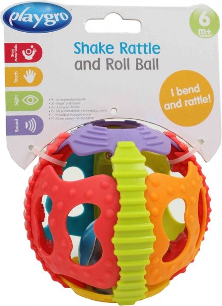 Прорізувач Playgro М'ячик різнобарвний 15 418