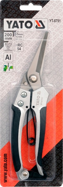 Секатор YATO 200 мм (YT-8791) 