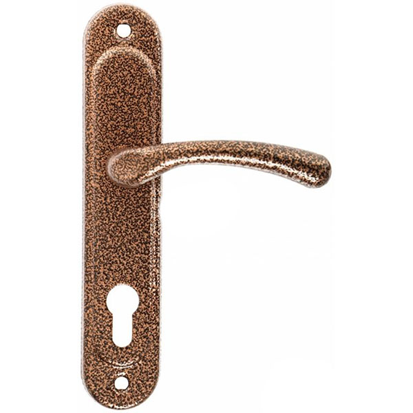 Замок врізний з ручками  Мотор Сич Ф6В ЗВ4-6.111-6 PZ 72 мм мідь/