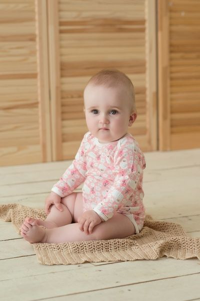 Боди детское ТМ Софія Sheeps р.80 розовый 131180 