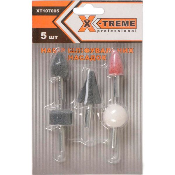 Набір насадок шліфувальних X-treme XT 107005 5 шт