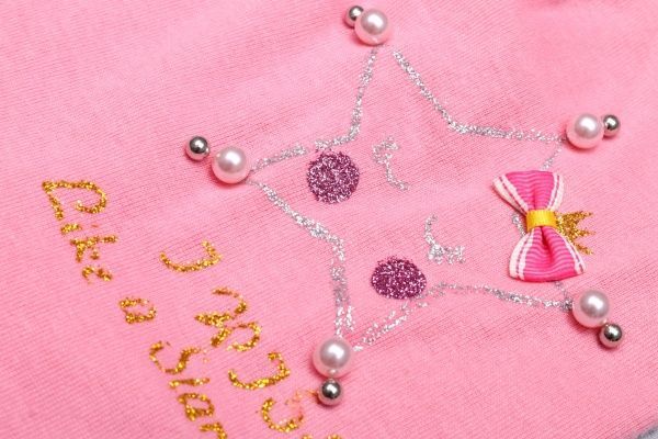 Шапочка дитяча для дівчинки Kraft 302-Т р.48-50 рожевий 