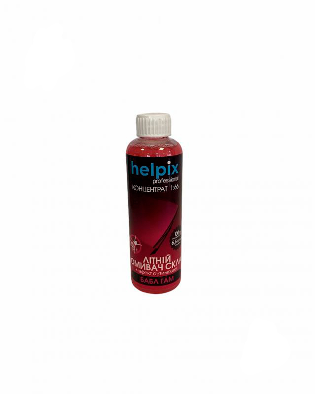Омивач скла Helpix концентрат 1:66 бабл гам літо 0,1л 