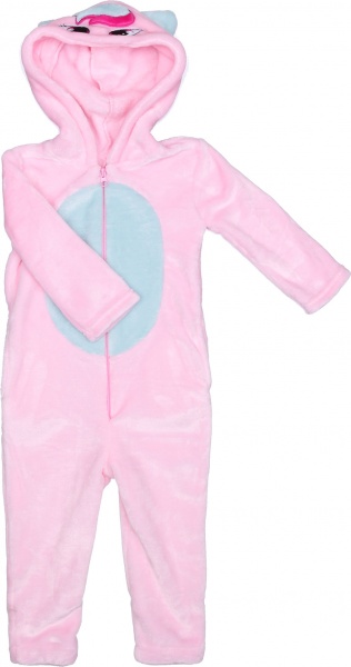 Кигуруми-пижама для девочки Фламинго 822-910 р.98 розовый с ментоловым 