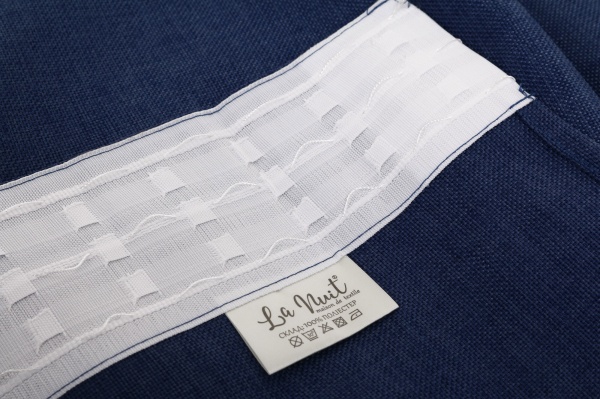 Штора Stella темно-синяя 160х275 см La Nuit