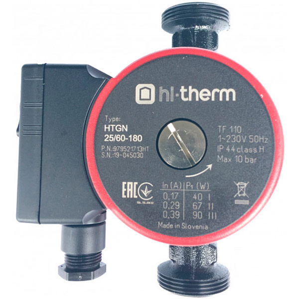 Циркуляционный насос Hi-Therm HTGN 25/60-180