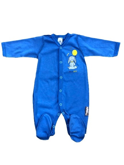 Комбинезон детский для мальчика Bambinelli р.56 S1115 Синий Кмб300-6 