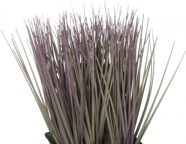 Рослина штучна в горщику Міскантус 20 см бузково-зелений