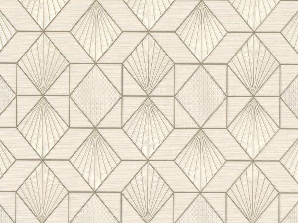 Обои виниловые горячего тиснения Славянские обои Le Grand platinum Пирамида 8576-01 1,06x10,05 м 