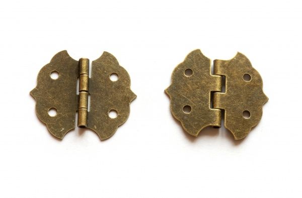 Петля декоративна 30х32 мм темна 2 шт. 