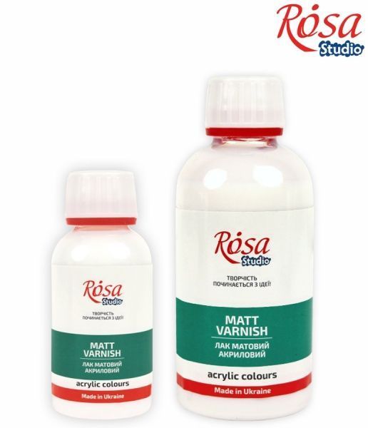 Лак акриловый матовый 120 мл Rosa Studio