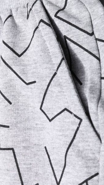 Брюки спортивні LINCOLN&SHARKS 2M3903 р.140 сірий із чорним 