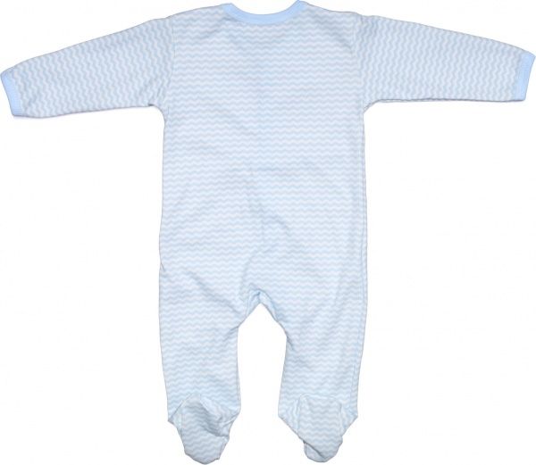 Комбінезон Bambinelli Зигзаг р.68 білий із блакитним 