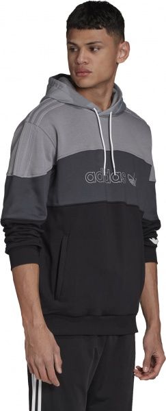 Джемпер Adidas BX-20 HOODY GD5796 р. M сірий