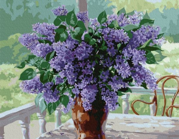 Картина за номерами Ароматний бузок bk_1116 BookOpt 