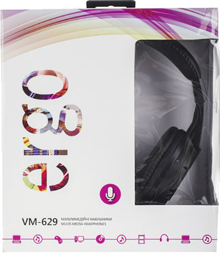 Гарнітура Ergo VM-629 black 