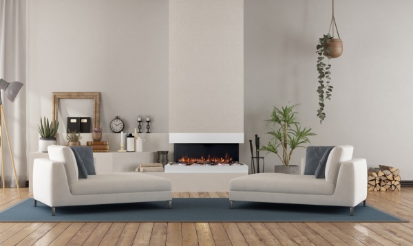 Камінокомплект ASTRA FLAME Нью-Йорк White