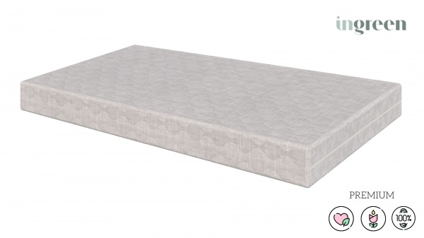 Матрац Кокос-льон InGreen 60х120х10 см натуральний 202009 