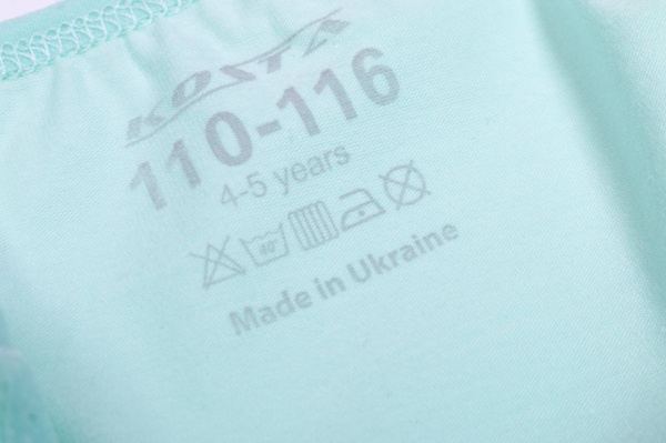 Трусы для девочек KOSTA 1296-6 р.146 зеленый 