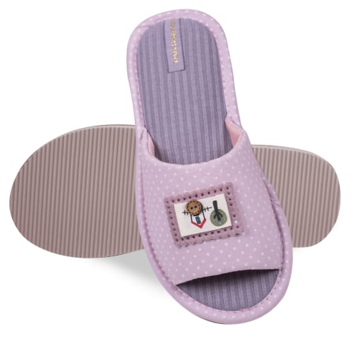 Капці домашні Twins HS-VL Your star 7161 р.36/37 рожевий 