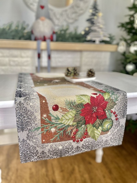 Дорожка (раннер) Праздничная открытка 45x140 см Limaso 