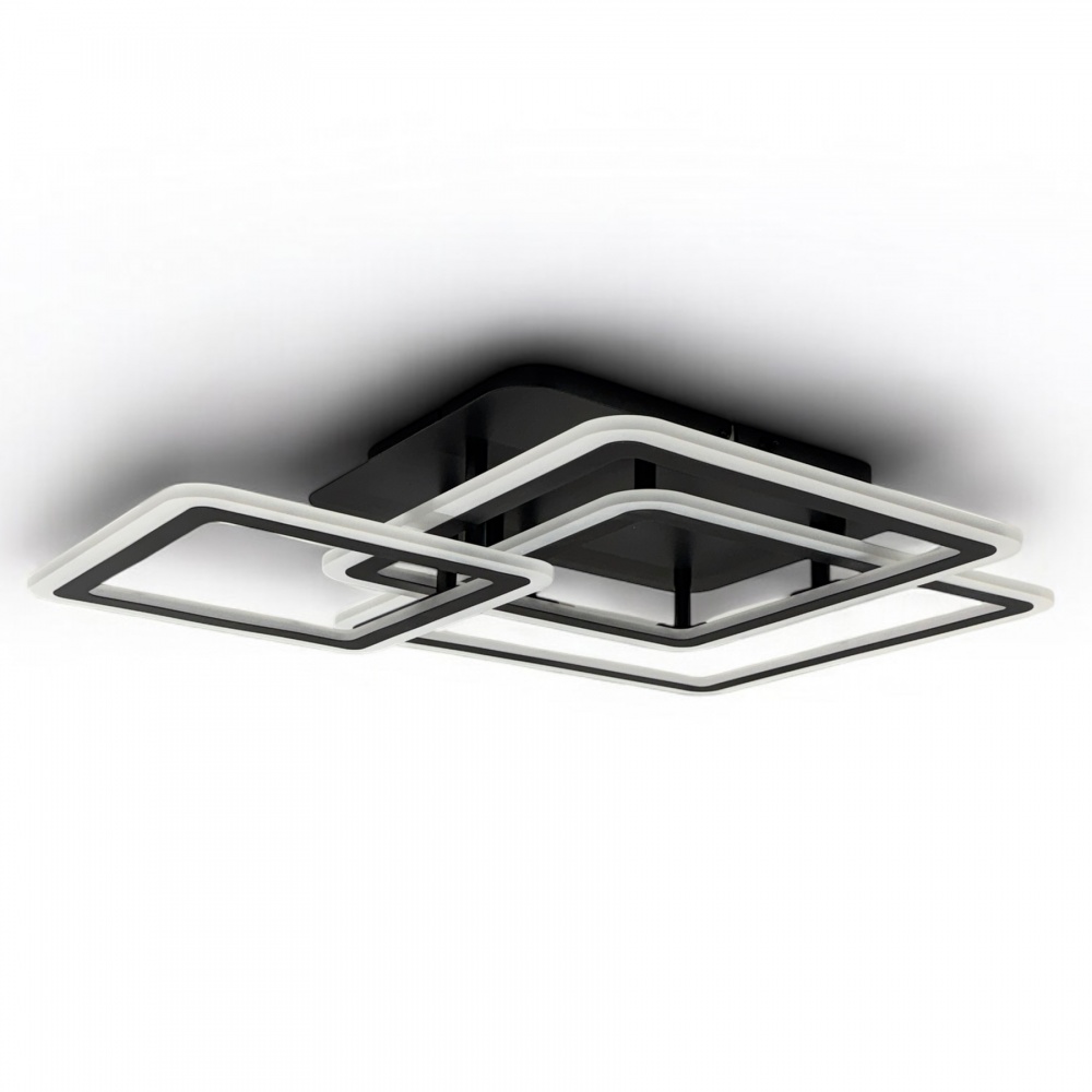 Люстра потолочная LIGHT SET MAVKA LED 6561 S 75 Вт черный