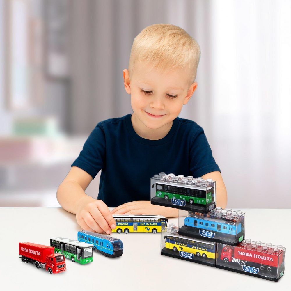 Модель TechnoDrive 1:43 Автобус Киев 250419CG