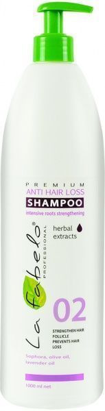 Шампунь La Fabelo 02 против выпадения волос 1000 мл