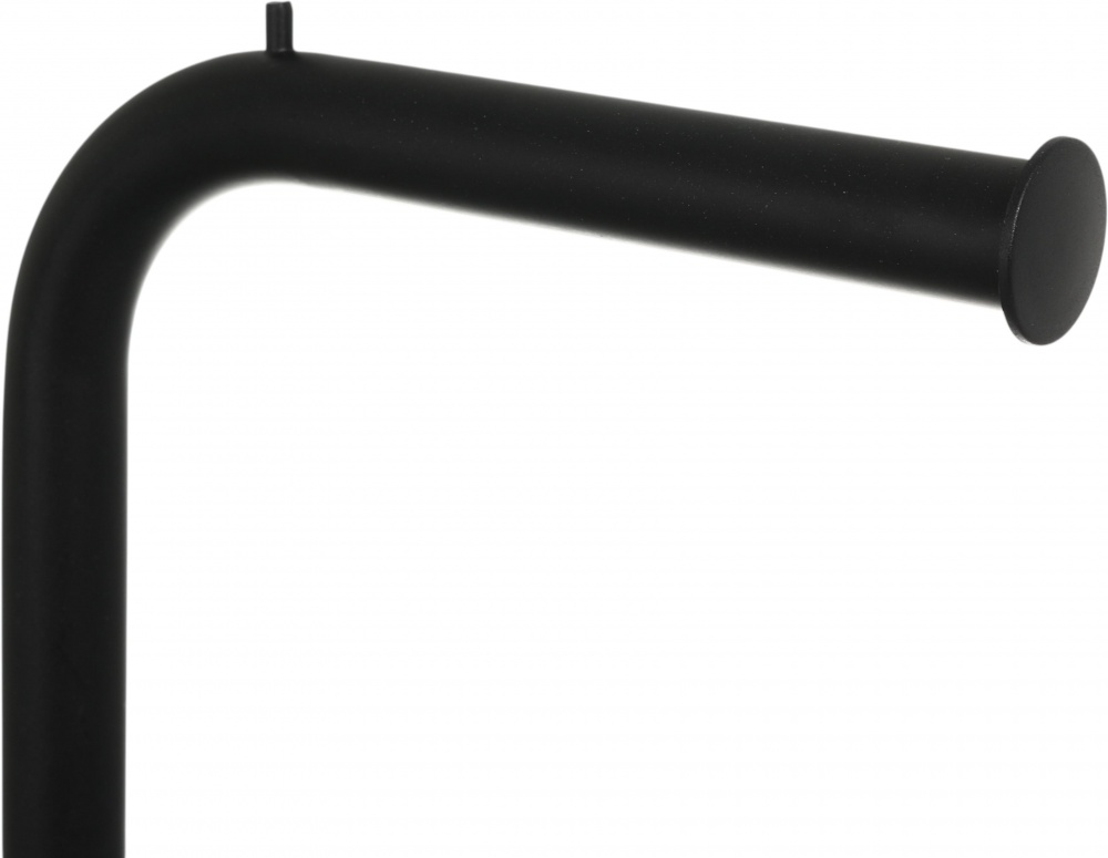 Стойка для туалета Sensio Marble с ершиком 22х17х70 см белый с черным