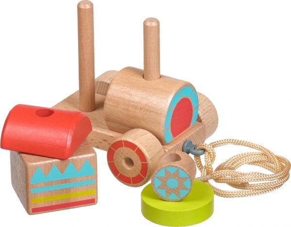 Каталка-сортер Lucy&Leo Паровозик