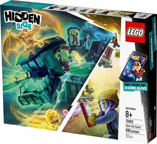 Конструктор LEGO Hidden Side Примарний потяг-експрес 70424