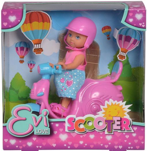 Ляльковий набір Simba Steffi & Evi На скутере