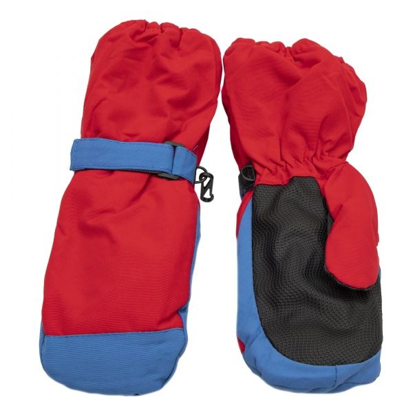 Рукавички дитячі лижні безрозмірні червоний 517137 