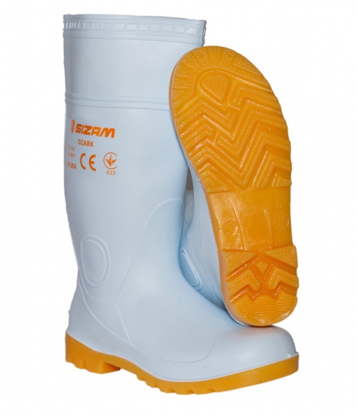 Сапоги резиновые Sizam Ozark р.42 36321 белый