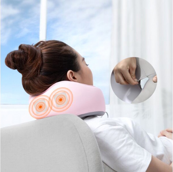 Подушка автомобильная BASEUS Thermal Series Memory Foam Pink 669635 