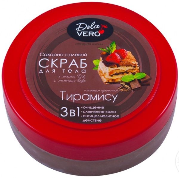 Скраб для тела Dolce Vero Тирамису 250 мл