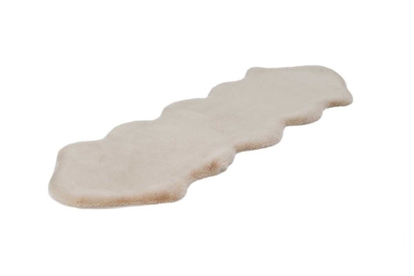 Килим Kayoom Rabbit Double Sheepskin cream 60 см x 180 см 