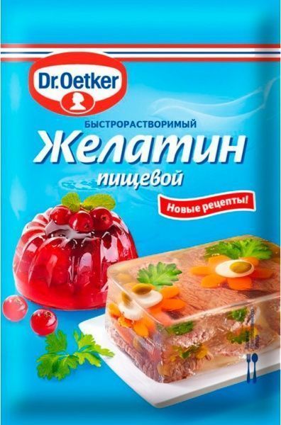 Желатин пищевой 9 г (4000521022105) Dr. Oetker 