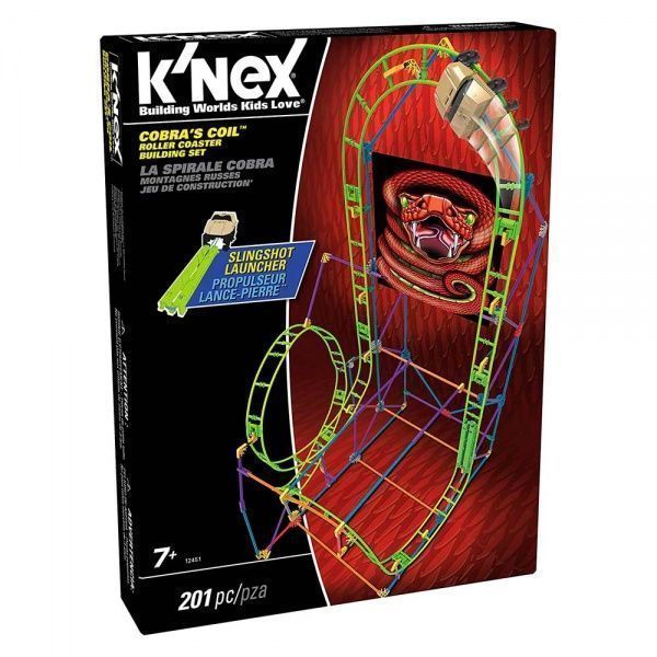 Конструктор K'Nex Американські гірки: Кільце кобри