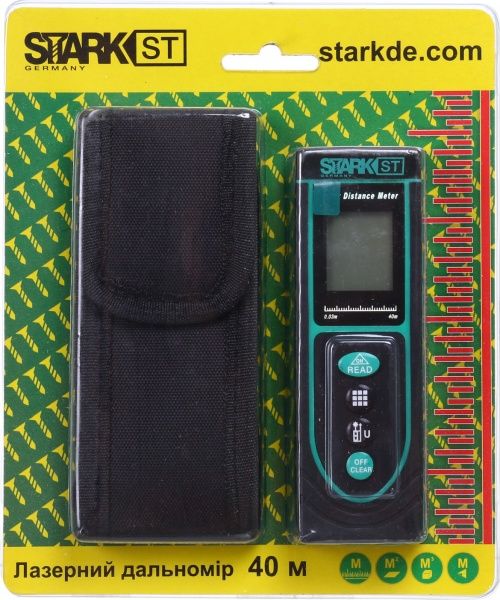 Дальномер лазерный Stark 40 м 110701