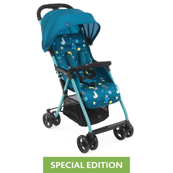 Коляска прогулочная Chicco Ohlala 3 Sloth in Space turquoise 