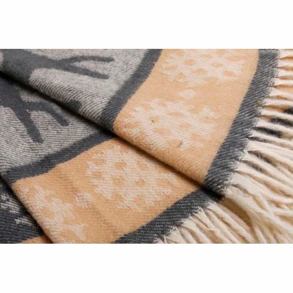 Плед La Nuit Deer beige 140x200 см