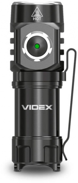 Фонарик портативный Videx VLF-A055 600Lm 5700K черный