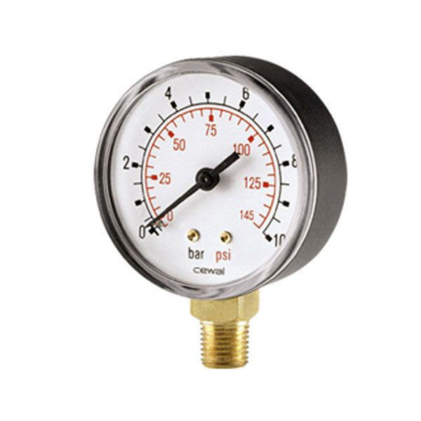 Манометр вертикальний Cewal 91463411, Д 63 1/4