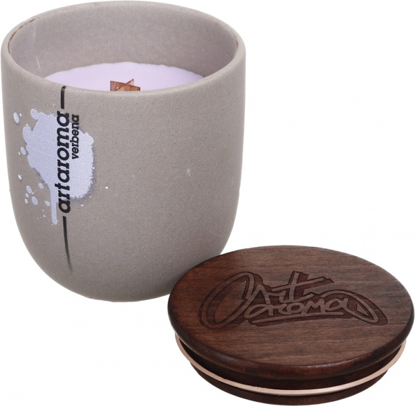 Свеча ароматическая ArtAroma керамическая Вербена 