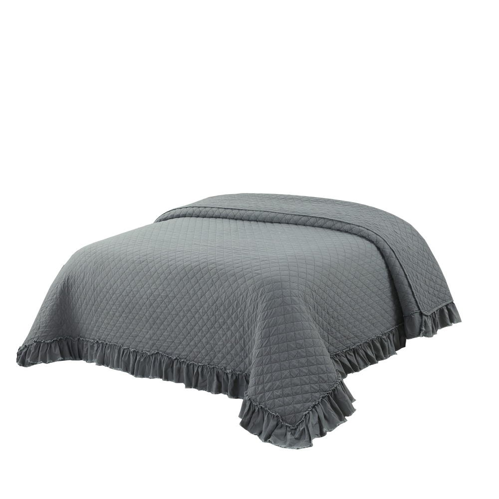 Покривало Riviera 160x220 см La Nuit сірий