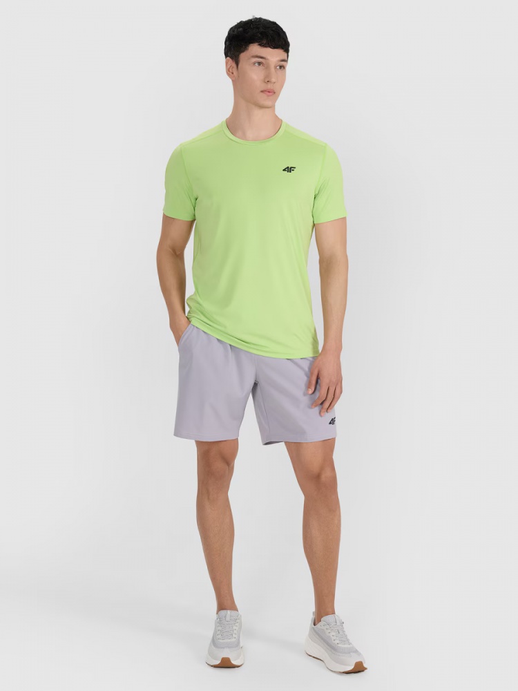 Майка 4F TSHIRT FNK M1521 4FWAW25TFTSM1521-42S р.S зеленый