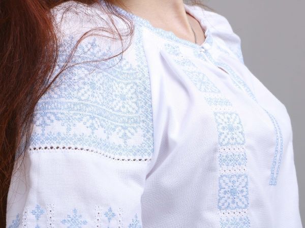 Вишиванка Едельвіка р. L білий 452-17/09 