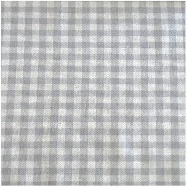 Скатерть Bella Серая клеточка с кантом Розы 134x180 см Прованс 